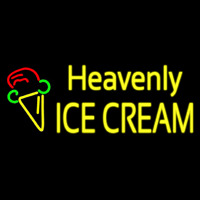 Custom Heavenly Ice Cream Cone Neon Skilt