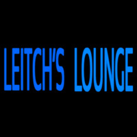 Custom Leitchs Lounge Neon Skilt