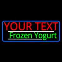 Custom Made Frozen Yogurt Neon Skilt