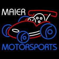 Custom Maier Motorspots Go Kart Neon Skilt