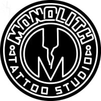 Custom Monolith Tattoo Studio Logo 1 Neon Skilt