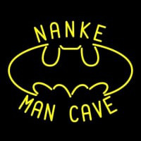 Custom Nanke Mancave Bat Neon Skilt