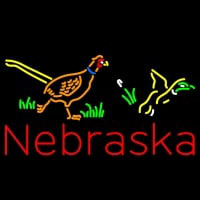 Custom Nebraska Pheasant Steve Neon Skilt