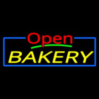 Custom Open Bakery 2 Neon Skilt