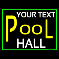 Custom Pool Hall Neon Skilt