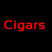 Custom Red Cigars 1 Neon Skilt