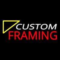 Custom Red Framing Neon Skilt