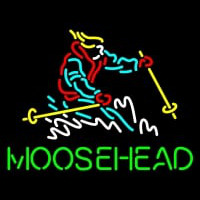Custom Steamboat Moosehead Beer Neon Skilt