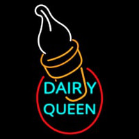 Dairy Queen Neon Skilt