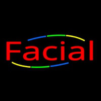 Deco Style Facial Neon Skilt