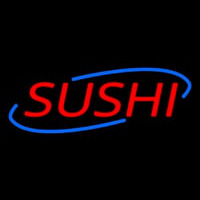 Deco Style Red Sushi Neon Skilt