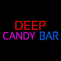 Deep Candy Bars Neon Skilt