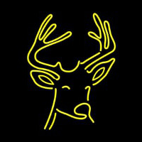 Deer Logo Neon Skilt
