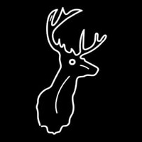 Deer Neon Skilt