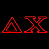 Delta Chi Neon Skilt