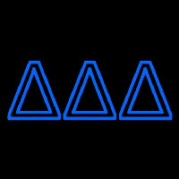 Delta Delta Delta Neon Skilt