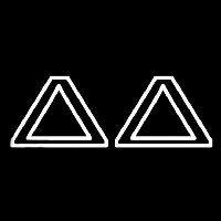 Delta Delta Neon Skilt