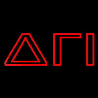 Delta Gamma Iota Neon Skilt