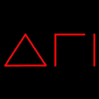 Delta Gamma Iota Neon Skilt