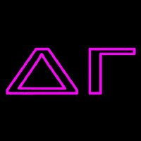 Delta Gamma Neon Skilt