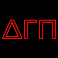 Delta Gamma Pi Neon Skilt