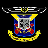 Delta Kappa Epsilon Chapters Logo Neon Skilt