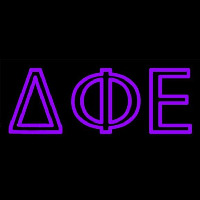 Delta Phi Epsilon Neon Skilt