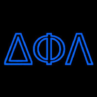 Delta Phi Lambda Neon Skilt