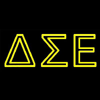 Delta Sigma Epsilon Neon Skilt