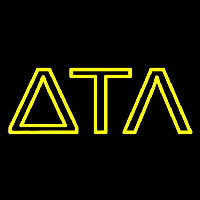 Delta Tau Lambda Neon Skilt
