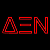 Delta Xi Nu Neon Skilt