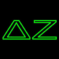 Delta Zeta Neon Skilt