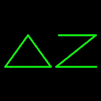 Delta Zeta Neon Skilt