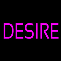 Desire Neon Skilt