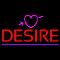 Desire Neon Skilt
