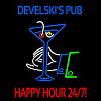 Develskis Pub Neon Skilt