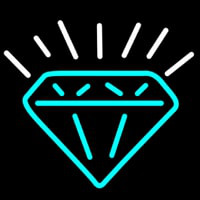 Diamond Logo Neon Skilt