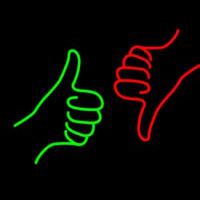 Disagreement Neon Skilt