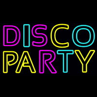Disco Party 3 Neon Skilt
