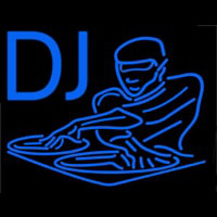 Dj Disc Jockey Disco Music 1 Neon Skilt