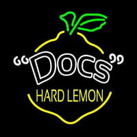 Docs Hard Lemon Neon Skilt