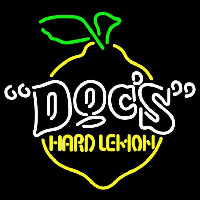 Docs Hard Lemon Neon Skilt