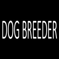 Dog Breeder Neon Skilt