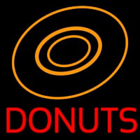 Donuts Neon Skilt