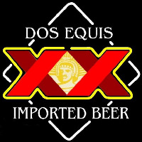 Dos Equis Beer Sign Neon Skilt