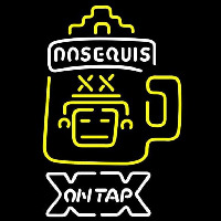 Dos Equis On Tap Beer Sign Neon Skilt