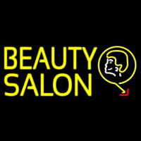 Double Stroke Beauty Salon Neon Skilt