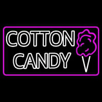 Double Stroke Cotton Candy With Logo Neon Skilt