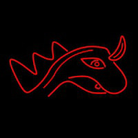 Dragon Head Neon Skilt