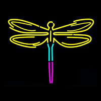 Dragonfly Neon Skilt